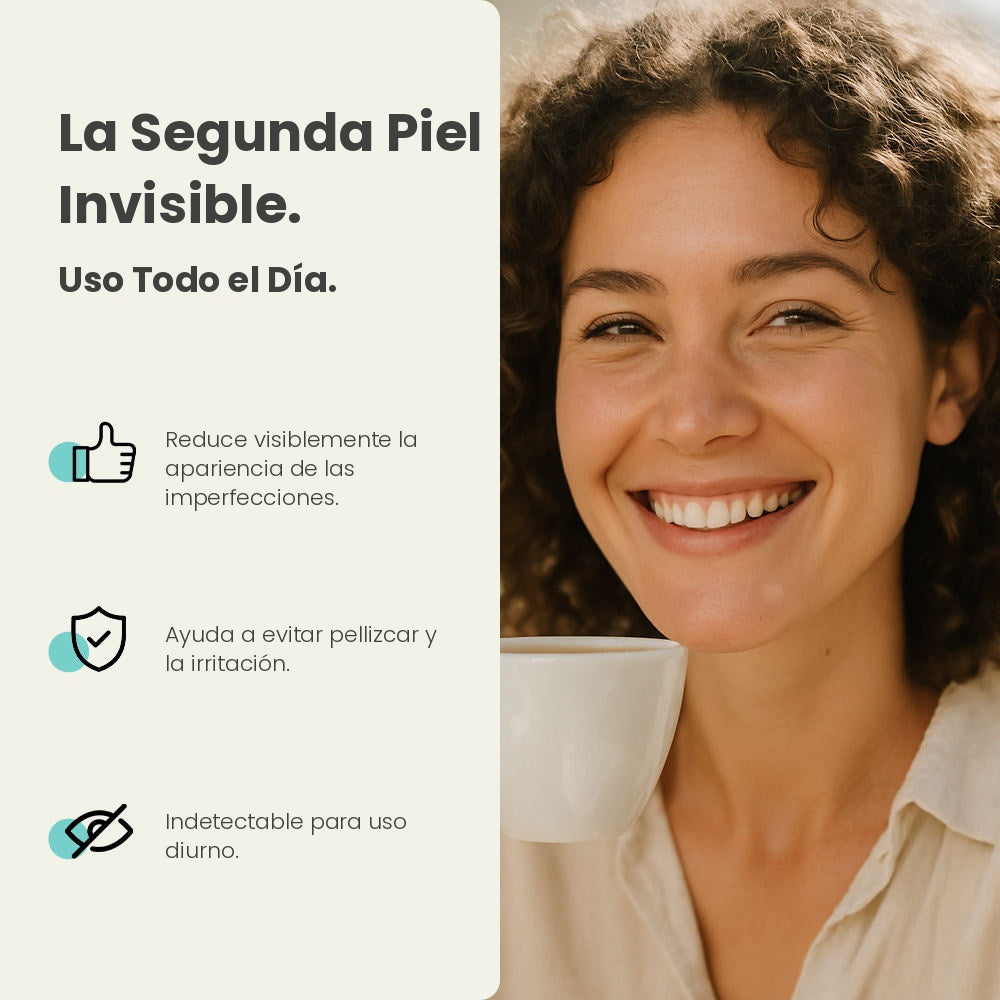 Parches hidrocoloides faciales para acné, ultrafinos y transparentes, 15 unidades