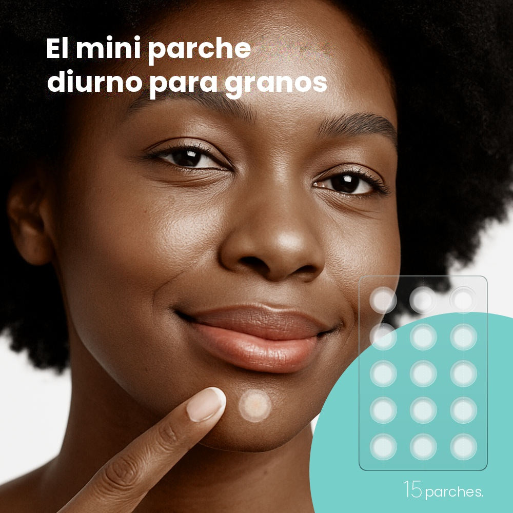 Parches hidrocoloides faciales para acné, ultrafinos y transparentes, 15 unidades