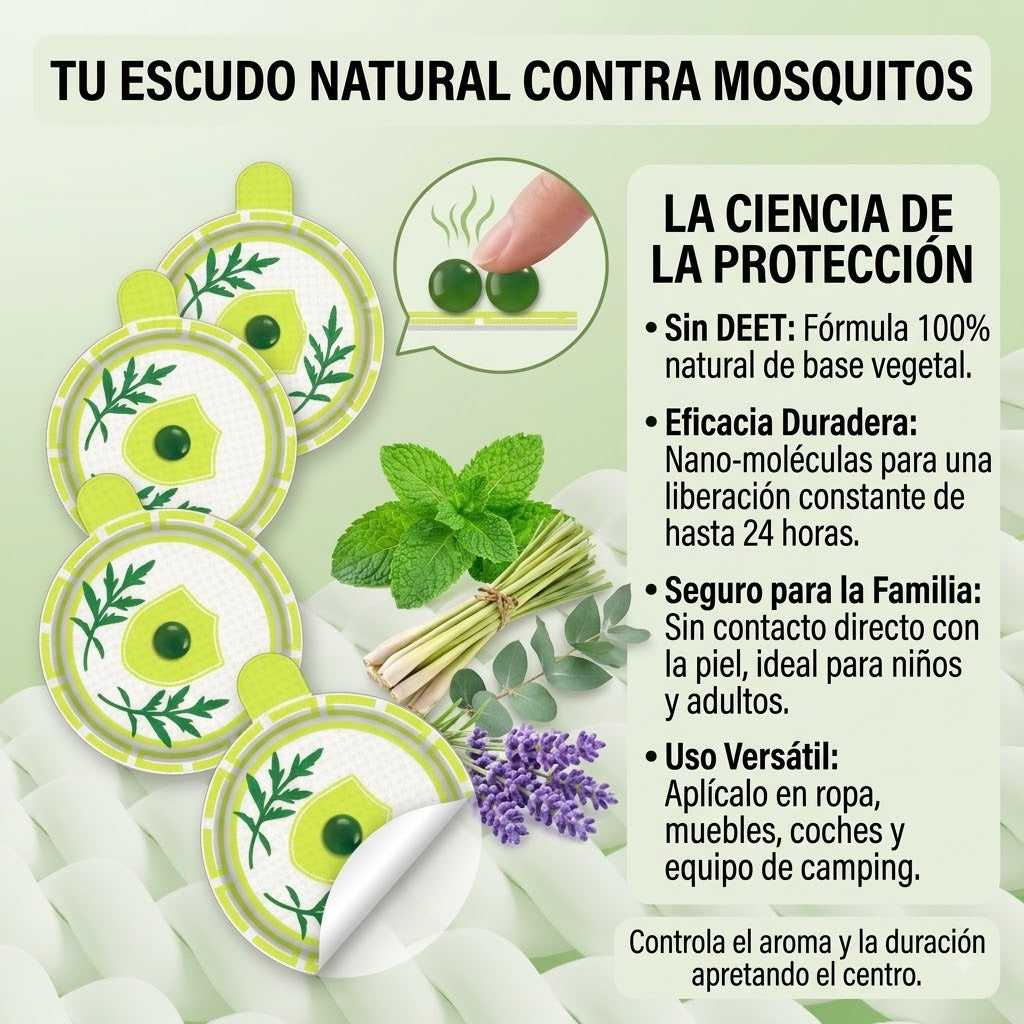 Nuvek Repelente — Parche de repelencia espacial