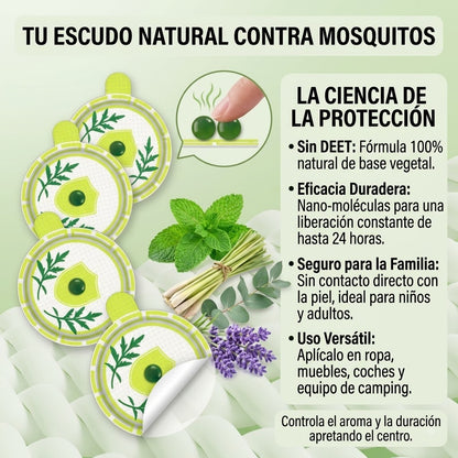 Nuvek Repelente — Parche de repelencia espacial