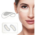 Parche facial antiarrugas con microagujas de ácido hialurónico para ojos