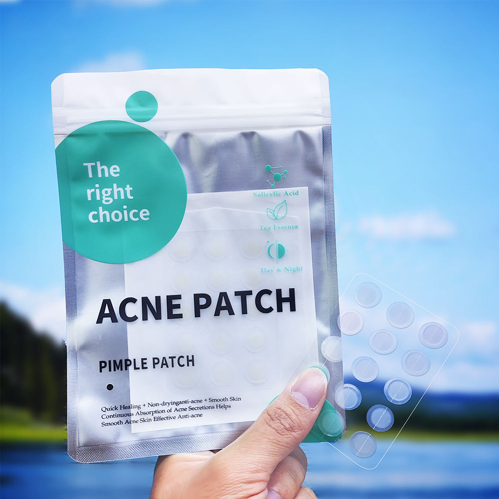 Parches hidrocoloides faciales para acné, ultrafinos y transparentes, 15 unidades