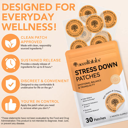Nuvek Stress Down - Parche Transdermico