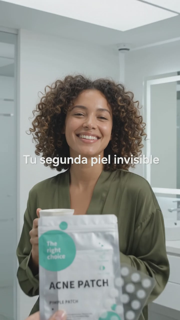 Parches hidrocoloides faciales para acné, ultrafinos y transparentes, 15 unidades